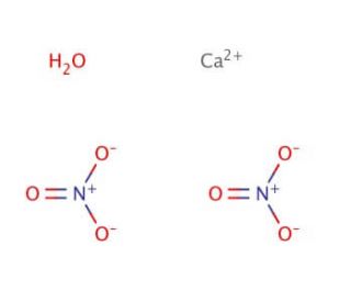 Calcium nitrate (CAS 35054-52-5) - chemical structure image