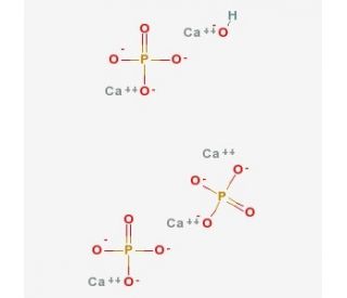 Calcium phosphate tribasic (CAS 12167-74-7) - chemical structure image