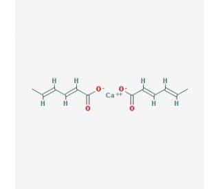 Calcium sorbate (CAS 7492-55-9) - chemical structure image