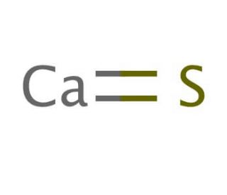 Calcium sulfide (CAS 20548-54-3) - chemical structure image