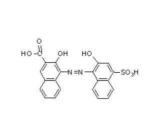Calconcarboxylic acid (CAS 3737-95-9) - chemical structure image