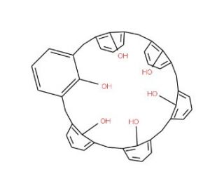 Calix[6]arene (contains ca. 5% Benzene) (CAS 96107-95-8) - chemical structure image