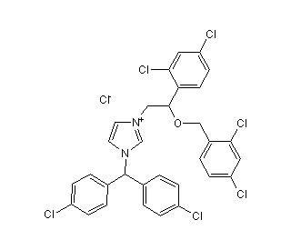 Calmidazolium chloride (CAS 57265-65-3) - chemical structure image