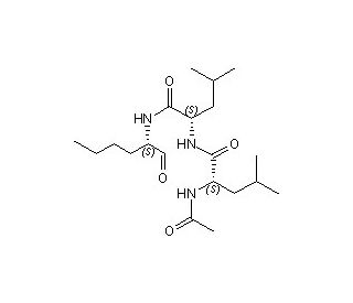 Calpain Inhibitor I (CAS 110044-82-1) - chemical structure image 