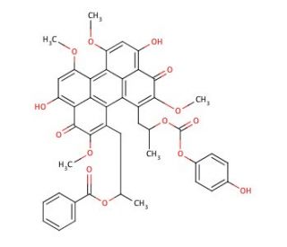 Calphostin C (CAS 121263-19-2) - chemical structure image