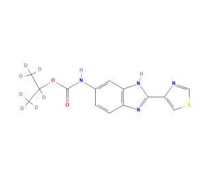 Cambendazole-d7 (CAS 1228182-48-6) - chemical structure image