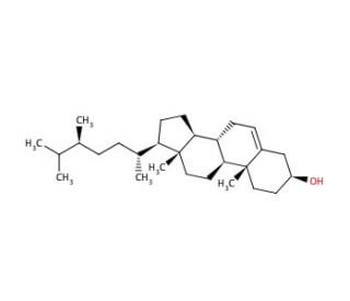 Campesterol (CAS 474-62-4) - chemical structure image