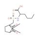Camphorquinone-10-sulfonylnorleucine (CAS 73413-80-6) - chemical structure image