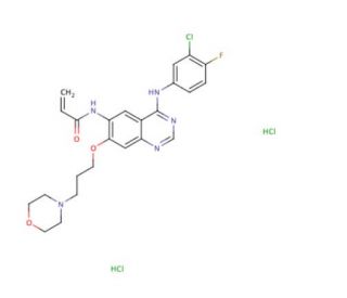 Canertinib Dihydrochloride - chemical structure image