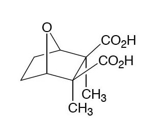Cantharidic Acid (CAS 28874-45-5) - chemical structure image