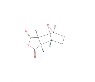 Cantharidin (CAS 56-25-7) - chemical structure image