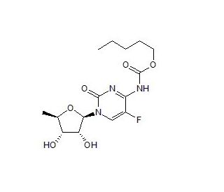 Capecitabine (CAS 154361-50-9) - chemical structure image