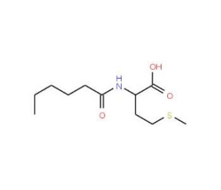 Caproyl-L-methionine (CAS 68862-41-9) - chemical structure image