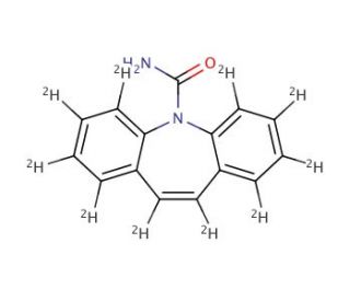 Carbamazepine-d10 (CAS 132183-78-9) - chemical structure image