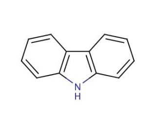 Carbazole (CAS 86-74-8) - chemical structure image