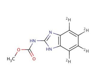 Carbendazim-d4 (CAS 291765-95-2) - chemical structure image