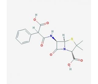Carbenicillin solution - chemical structure image