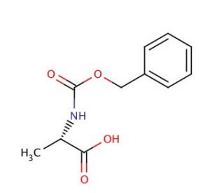 Carbobenzyloxy-L-alanine (CAS 1142-20-7) - chemical structure image