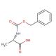 Carbobenzyloxy-L-alanine (CAS 1142-20-7) - chemical structure image