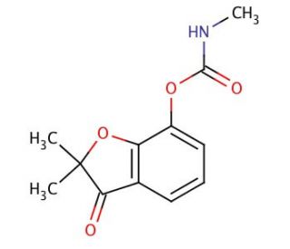 Carbofuran-3-keto (CAS 16709-30-1) - chemical structure image