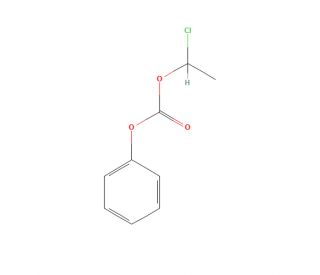 Carbonic Acid 1-Chloroethyl Phenyl Ester (CAS 50972-20-8) - chemical structure image