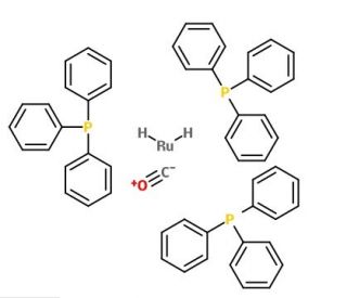 Carbonyldihydridotris(triphenylphosphine)ruthenium(II) (CAS 25360-32-1) - chemical structure image