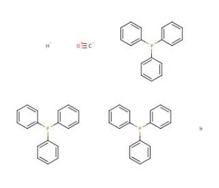 Carbonylhydridotris(triphenylphosphine)iridium(I), Ir 18.6% min (CAS 17250-25-8) - chemical structure image