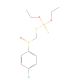 Carbophenothion Sulfoxide (CAS 17297-40-4) - chemical structure image