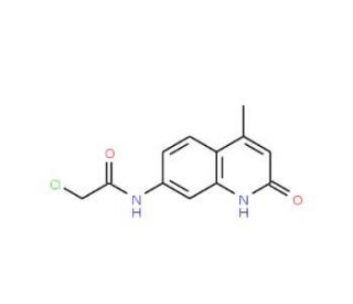 Carbostyril 124 N-Carboxymethyl Chloride (CAS 183613-11-8) - chemical structure image