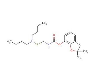 Carbosulfan (CAS 55285-14-8) - chemical structure image