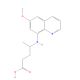 Carboxy Primaquine (CAS 77229-68-6) - chemical structure image
