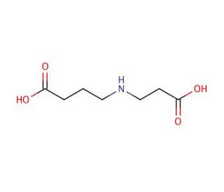 Carboxyethyl-&gamma;-aminobutyric acid (CAS 4386-03-2) - chemical structure image