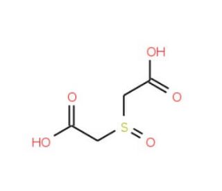 Carboxymethanesulfinyl-acetic acid (CAS 33388-14-6) - chemical structure image
