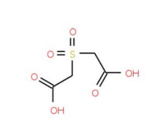 Carboxymethanesulfonyl-acetic acid (CAS 123-45-5) - chemical structure image