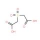 Carboxymethanesulfonyl-acetic acid (CAS 123-45-5) - chemical structure image