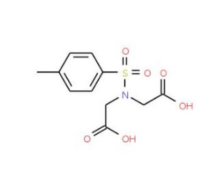 {(carboxymethyl)[(4-methylphenyl)sulfonyl]amino}acetic acid (CAS 59724-85-5) - chemical structure image