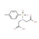 {(carboxymethyl)[(4-methylphenyl)sulfonyl]amino}acetic acid (CAS 59724-85-5) - chemical structure image