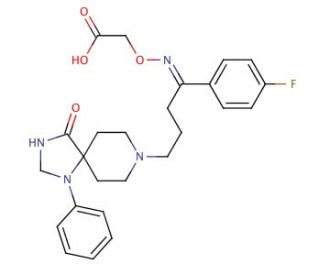 (Carboxymethyloximino)spiperone, Hemihydrate (CAS 355012-90-7) - chemical structure image