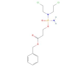 Carboxyphosphamide Benzyl Ester (CAS 37979-67-2) - chemical structure image