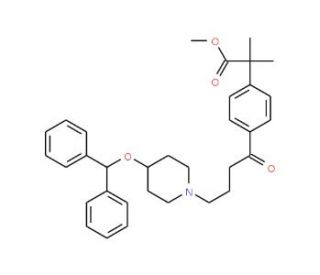 Carebastine-d5 Methyl Ester - chemical structure image