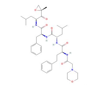 Carfilzomib (CAS 868540-17-4) - chemical structure image