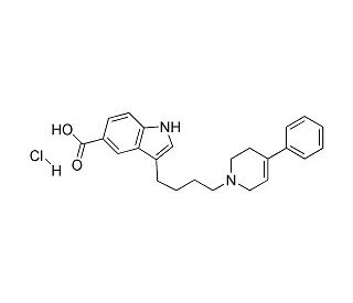 Carmoxirole hydrochloride (CAS 98323-83-2) - chemical structure image