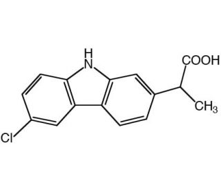 Carprofen (CAS 53716-49-7) - chemical structure image