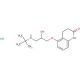 Carteolol Hydrochloride (CAS 51781-21-6) - chemical structure image