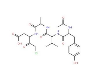 Caspase-1 Inhibitor II (CAS 178603-78-6) - chemical structure image