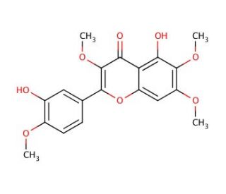 Casticin (CAS 479-91-4) - chemical structure image