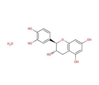(&plus;)-Catechin monohydrate (CAS 225937-10-0) - chemical structure image