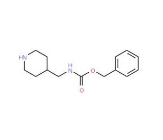 (Cbz-4-aminomethyl)piperidine (CAS 132431-09-5) - chemical structure image