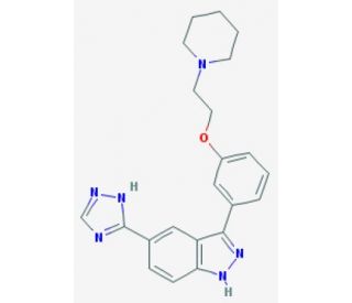 CC-401 (CAS 395104-30-0) - chemical structure image