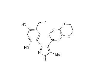 CCT 018159 (CAS 171009-07-7) - chemical structure image